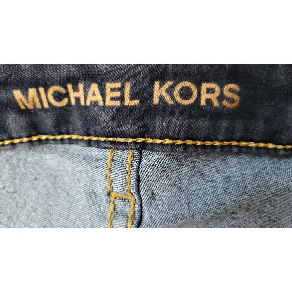 Michael Kors Women’s Size 14 Izzy Skinny Jeans Blue Denim Stretch Mid Rise Class